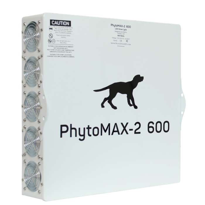 Black Dog LED PhytoMAX-2 600 Grow Lights, Easy Eco Supply