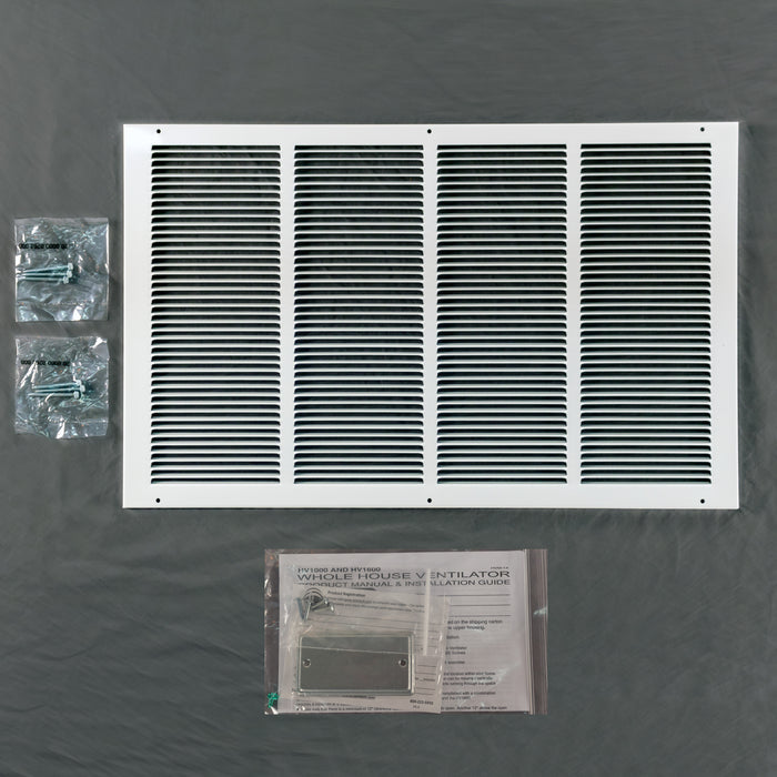 Tamarack Technologies, Tamarack Technologies HV1000 R-50 Insulated Whole House Fan, , Easy Eco Supply